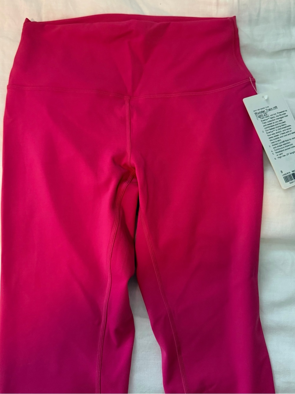 Lululemon wunder train High-Waist Pink Active Leggings